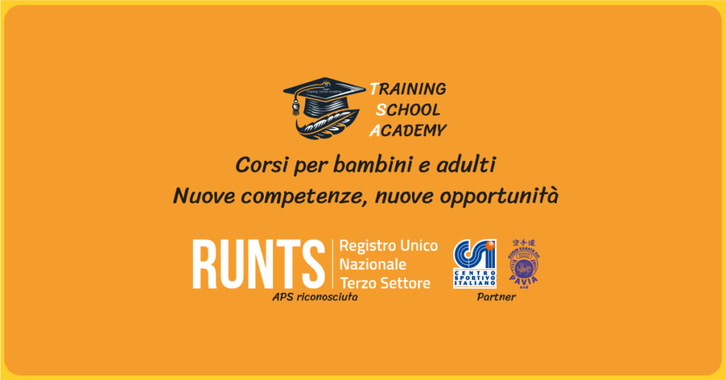 Immagine pubblicità training school academy